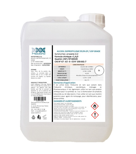 Alcool isopropylique usp - isopropylique,